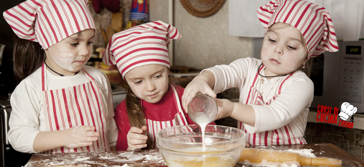 Corsi di cucina per bambini a Torino